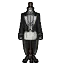 黑金燕尾服人台