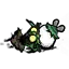 可移植荧光花