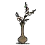 古白梨花瓶