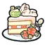 桃兔花椰慕斯