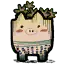 米猪盆栽