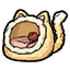 卧室毛绒猫窝