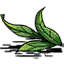 水中木树叶