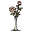 古玫瑰花瓶