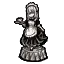 女仆雕塑
