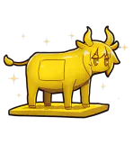 金牛雕像