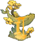 鲸鱼山水