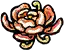 花朵蘑菇(橙)