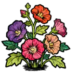 蜀葵花
