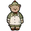 绿袍熊