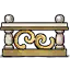 鎏金大理石围栏