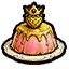 金色草莓布丁