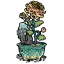邵菊青铜花盆