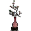 桃枝花瓶