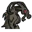 饥饿野兽雕像一
