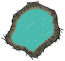 苔藓池塘