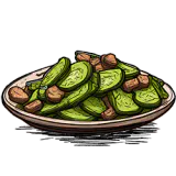 黄瓜炒肉