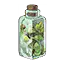 瓶中花草